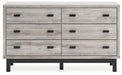 Vessalli Six Drawer Dresser Homeline Furniture