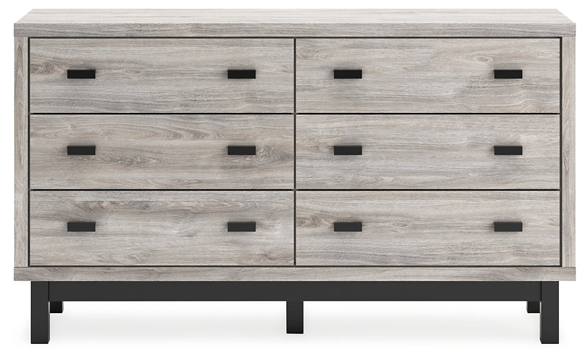 Vessalli Six Drawer Dresser Homeline Furniture