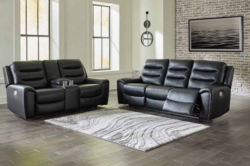 Warlin Sofa, Loveseat and Recliner Homeline Furniture