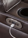 Warnerton PWR Recliner/ADJ Headrest Homeline Furniture
