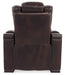 Warnerton PWR Recliner/ADJ Headrest Homeline Furniture