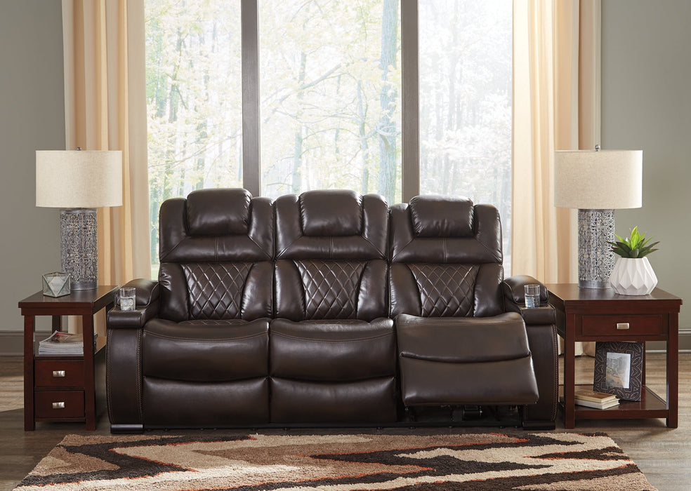Warnerton Sofa and Recliner Homeline Furniture