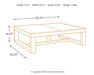 Watson Rectangular Cocktail Table Homeline Furniture