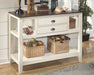 Whitesburg Dining Table and 4 Chairs and Bench with Storage Homeline Furniture