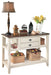 Whitesburg Dining Table and 4 Chairs and Bench with Storage Homeline Furniture