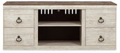 Willowton LG TV Stand w/Fireplace Option Homeline Furniture