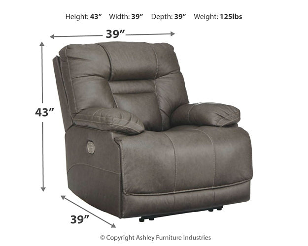 Wurstrow Sofa, Loveseat and Recliner Homeline Furniture