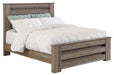 Zelen Queen Panel Bed with Mirrored Dresser, Chest and 2 Nightstands Homeline Furniture