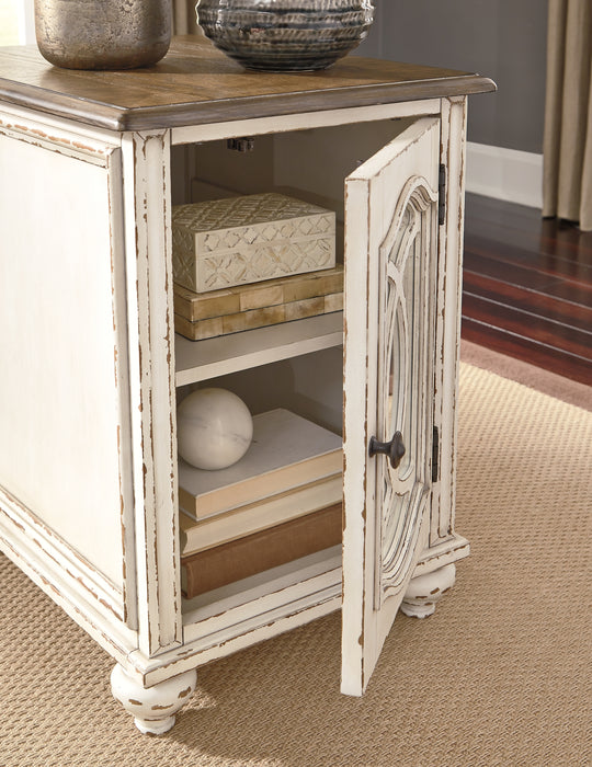 Realyn Coffee Table with 1 End Table