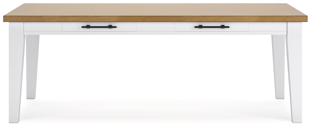 Ashbryn Dining Table and 2 Chairs and Bench