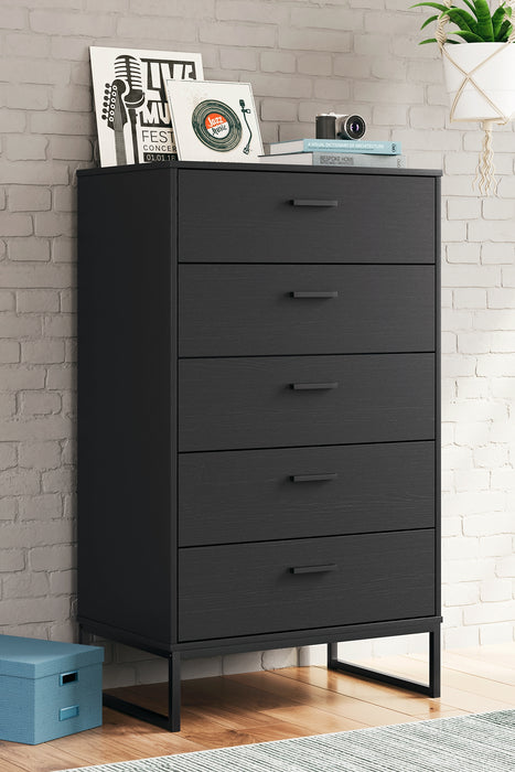 Socalle Queen Panel Headboard with Dresser, Chest and Nightstand