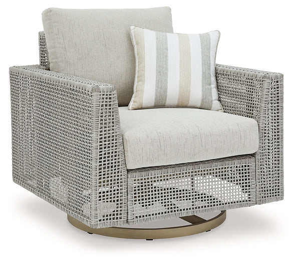 Seton Creek 2 Outdoor Lounge Chairs with End Table