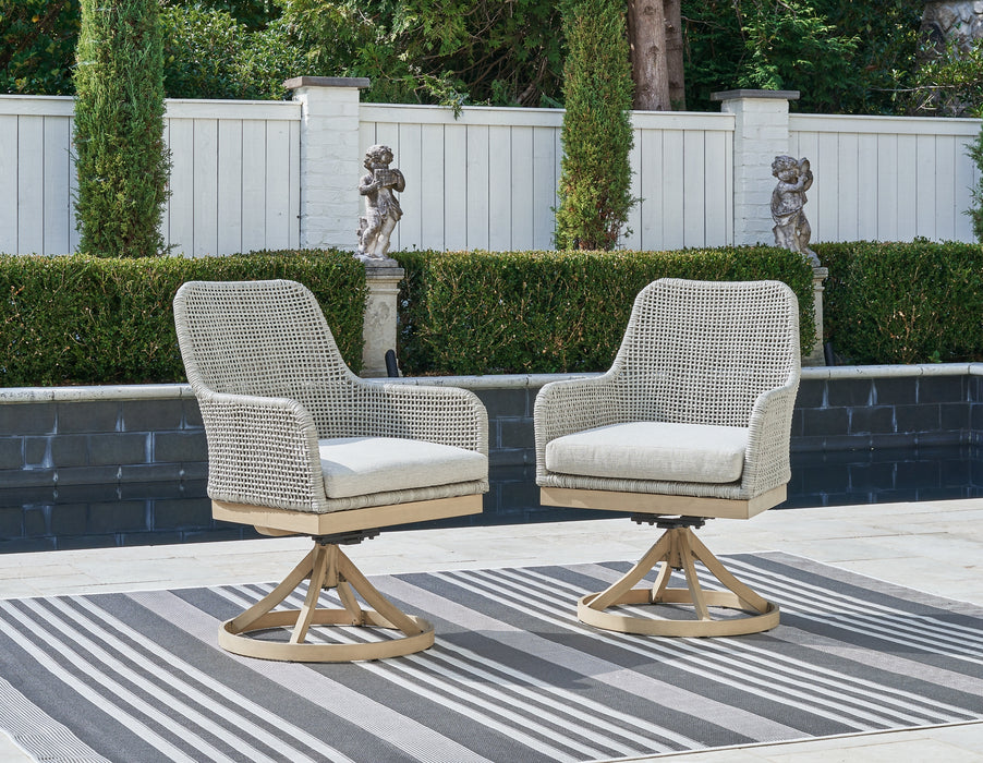Seton Creek Outdoor Dining Table and 4 Chairs