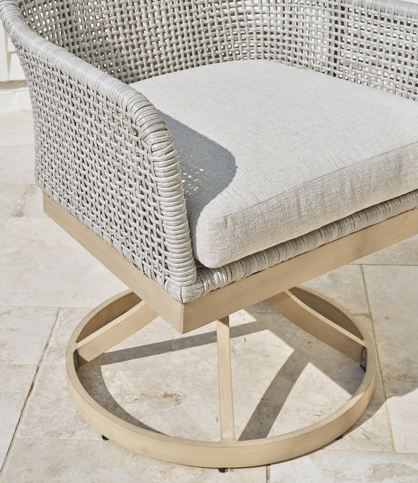 Seton Creek Outdoor Dining Table and 4 Chairs
