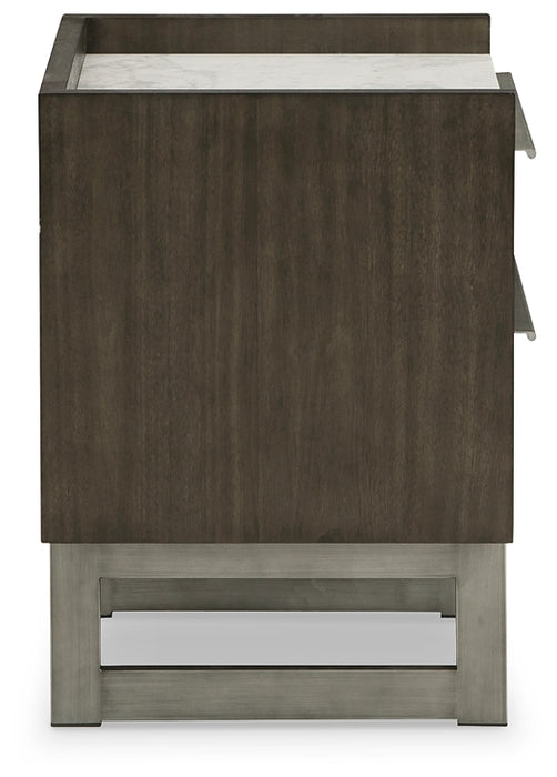 Arkenton Two Drawer Night Stand