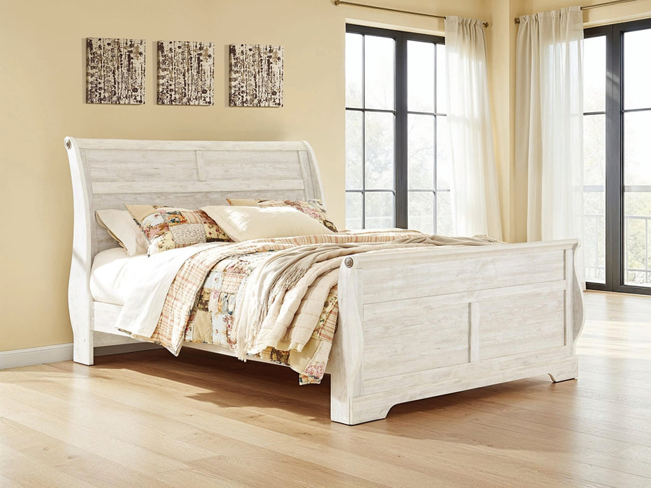 Willowton  Sleigh Bed