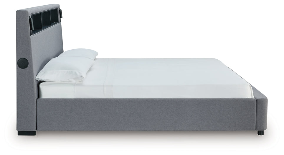 Verishaw King Upholstered Bed
