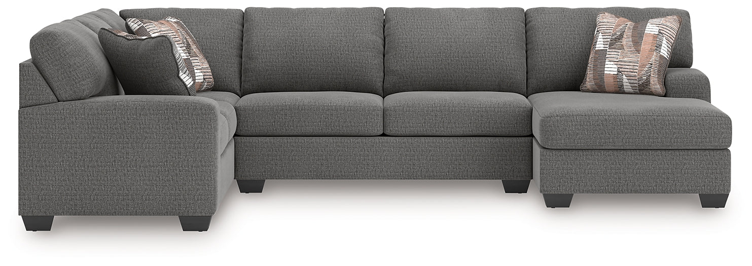 Newellen 3-Piece Sectional with Chaise