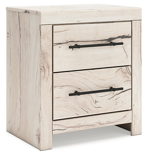 Full Panel Storage Bed with Mirrored Dresser, Chest and Nightstand