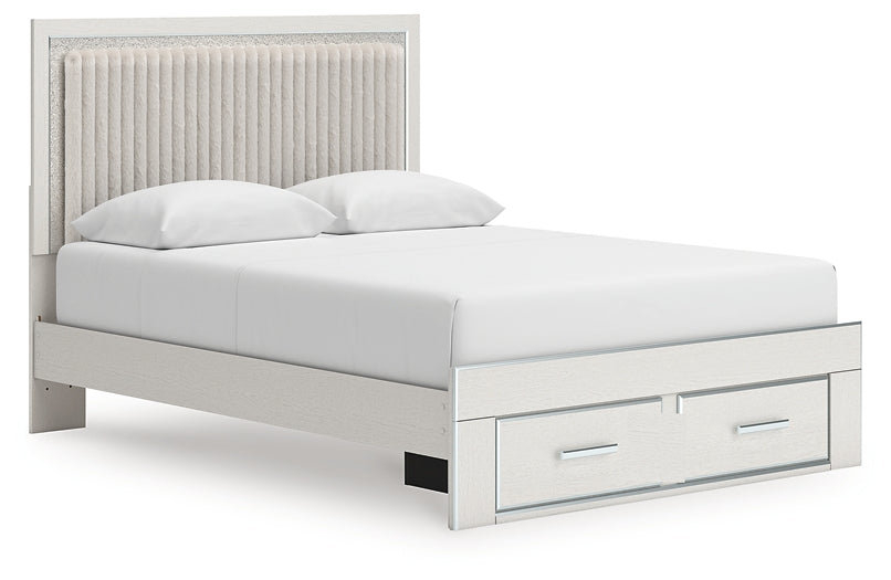 Zuraleus Queen Upholstered Panel Storage Bed