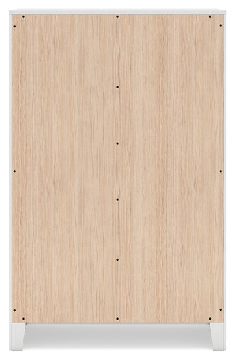 Binterglen King Panel Bed with Mirrored Dresser and Chest