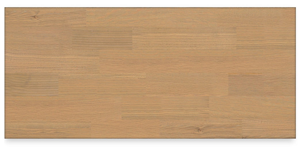 Ashbryn Queen Panel Storage Bed with Mirrored Dresser, Chest and Nightstand