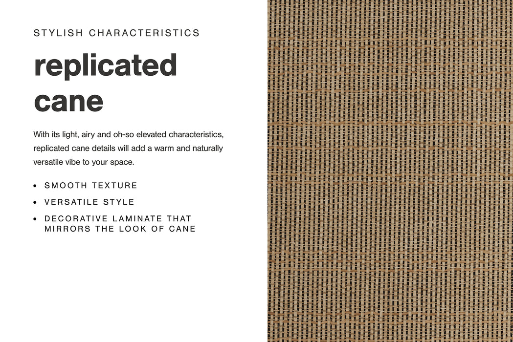 Cielden Full Panel Bed with Mirrored Dresser and Chest