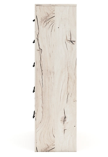 Lawroy Full Panel Headboard with Mirrored Dresser and Chest