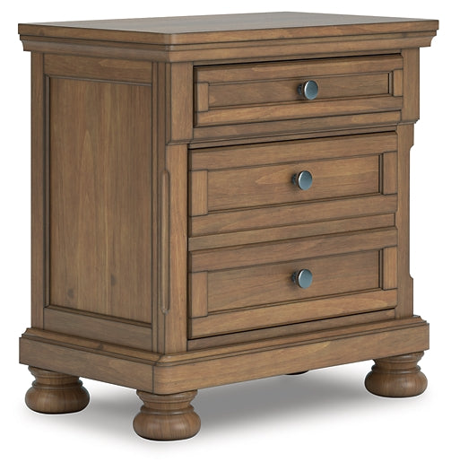 Feddinger Queen Panel Bed with Mirrored Dresser, Chest and Nightstand