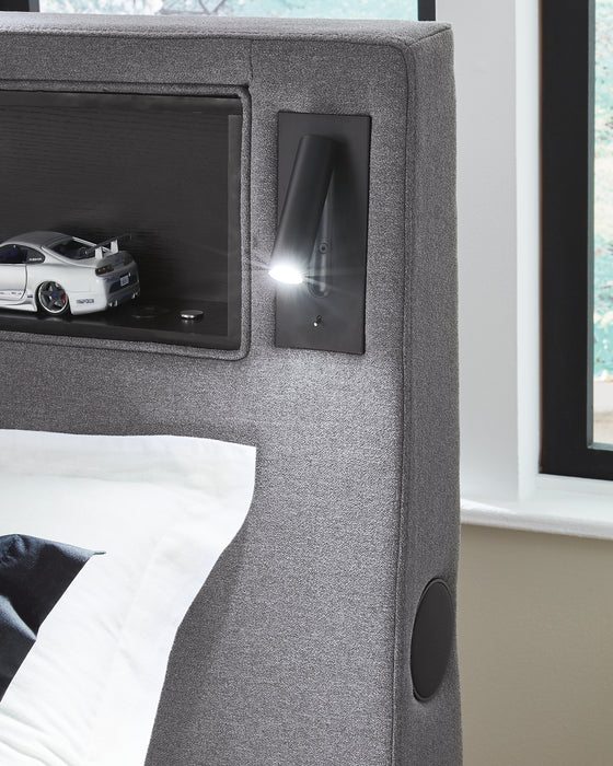 Verishaw Twin Upholstered Bed