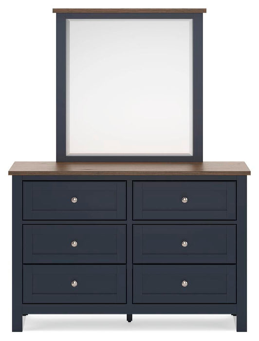 Landocken Dresser and Mirror