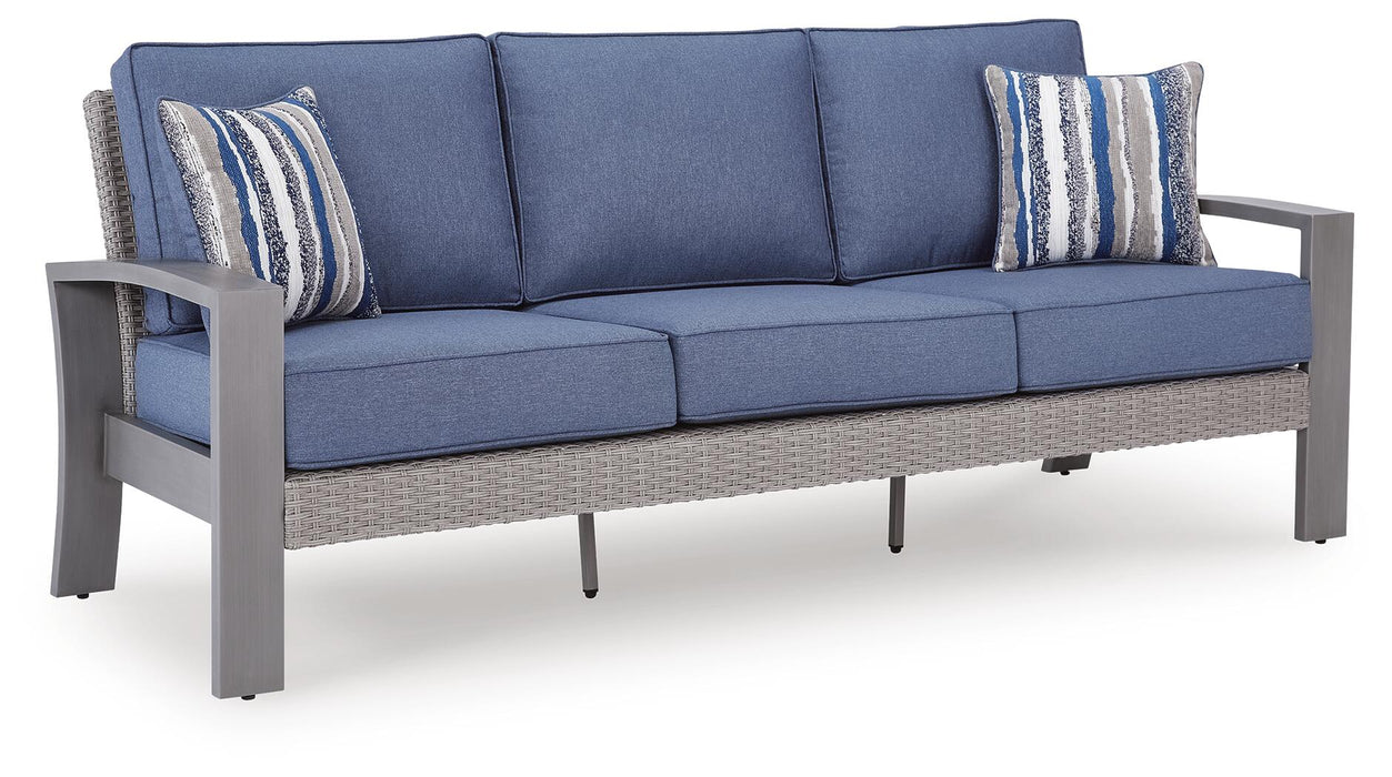 Half Moon Beach Sofa with Cushion