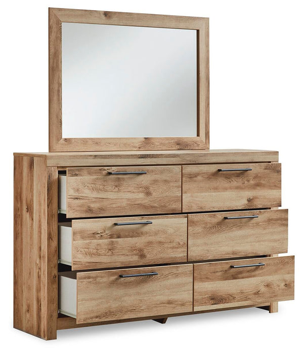 Hyanna King Panel Headboard, Dresser, Mirror, Chest and Nightstand