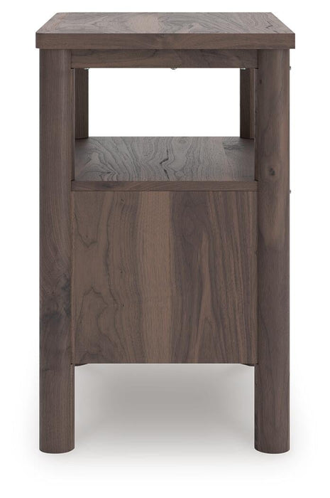 Pamytta Full Panel Platform Bed, Dresser, Mirror, Chest and Nightstand