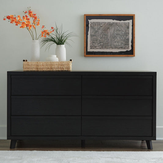 Danziar Six Drawer Dresser