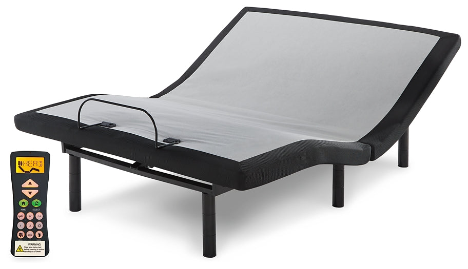 10 Inch Chime Memory Foam Mattress with Adjustable Base Homeline Furniture