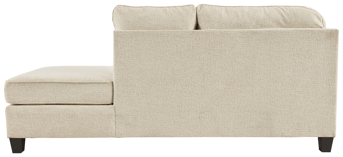 Abinger 2-Piece Sectional with Ottoman Homeline Furniture
