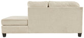 Abinger 2-Piece Sectional with Ottoman Homeline Furniture