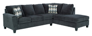 Abinger 2-Piece Sectional with Ottoman Homeline Furniture