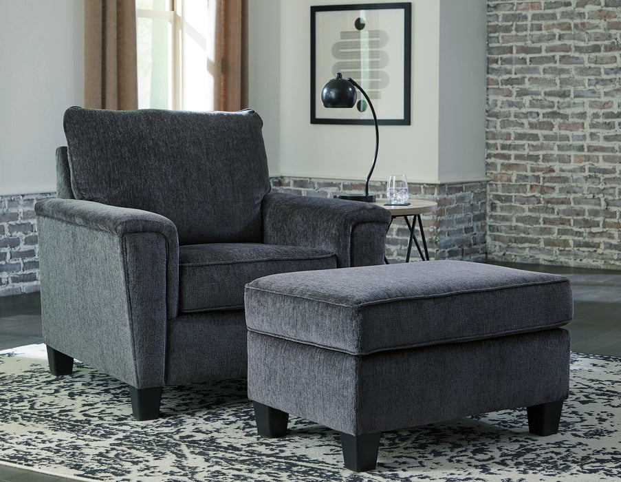Abinger Chair and Ottoman Homeline Furniture