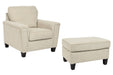 Abinger Chair and Ottoman Homeline Furniture