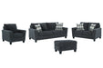 Abinger Sofa, Loveseat, Chair and Ottoman Homeline Furniture