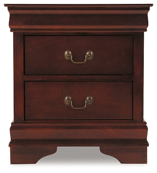 Alisdair Twin Sleigh Bed with Mirrored Dresser and 2 Nightstands Homeline Furniture