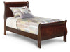Alisdair Twin Sleigh Bed with Mirrored Dresser and 2 Nightstands Homeline Furniture