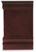 Alisdair Twin Sleigh Bed with Mirrored Dresser and 2 Nightstands Homeline Furniture