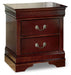 Alisdair Twin Sleigh Bed with Mirrored Dresser and 2 Nightstands Homeline Furniture
