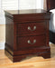 Alisdair Twin Sleigh Bed with Mirrored Dresser and 2 Nightstands Homeline Furniture