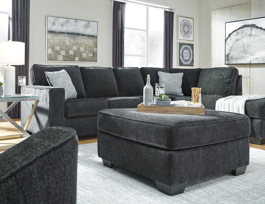 Altari 2-Piece Sectional with Ottoman Homeline Furniture