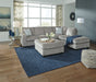 Altari 2-Piece Sectional with Ottoman Homeline Furniture