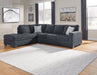 Altari 2-Piece Sectional with Ottoman Homeline Furniture